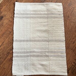 Hearth & Hand Cream and Gray Accent Rug